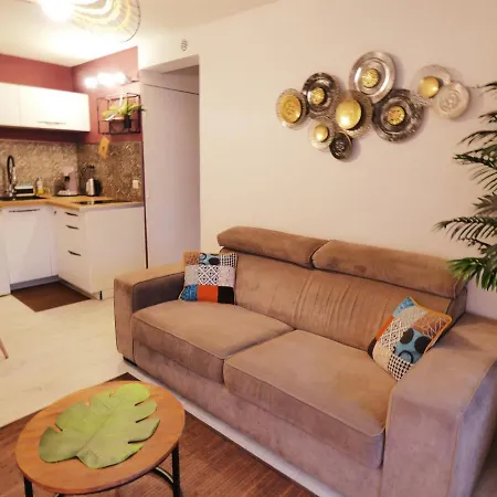 아파트 La Perle Marine, Cosy Et Renove, 200 M De La Plage, 1 Chambre, Parking Et Wifi