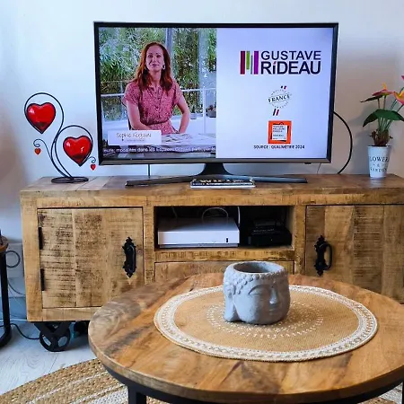 La Perle Marine, Cosy Et Renove, 200 M De La Plage, 1 Chambre, Parking Et Wifi 아파트 *